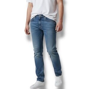 AG Adriano Goldschmied The Stockton Skinny Jeans Mens 32x33 Blue Wash Denim